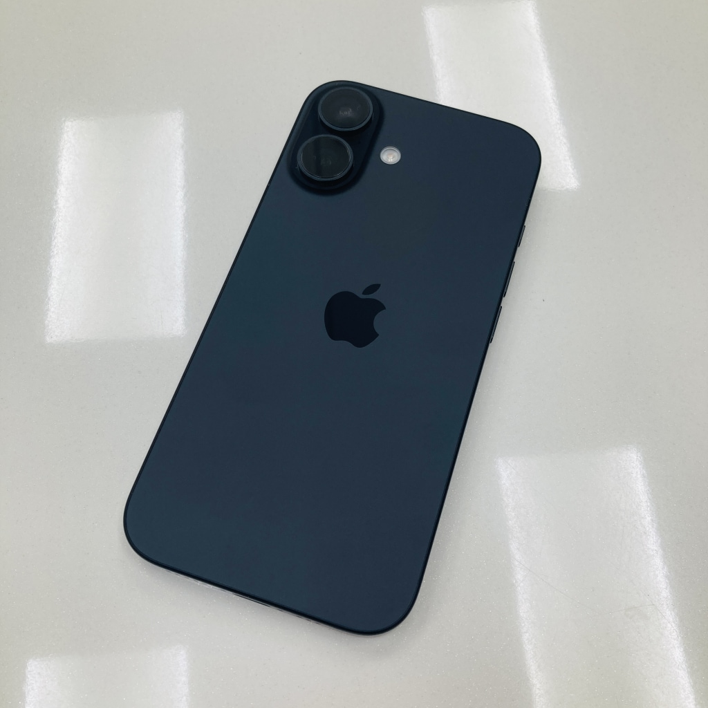 SIMロック解除(softbank) iPhone16 128GB ブラック MYDQ3J/A