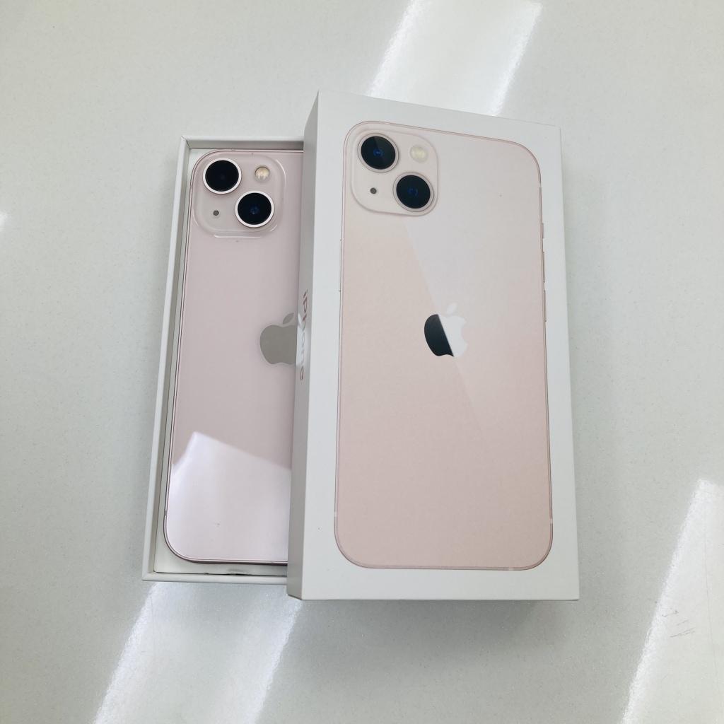 SIMロック解除(au) iPhone13 256GB ピンク MLNK3J/A