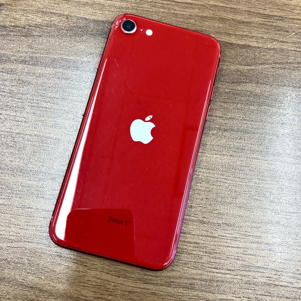 docomo/SIMロック解除 iPhoneSE3 64GB レッド MMYE3J/A