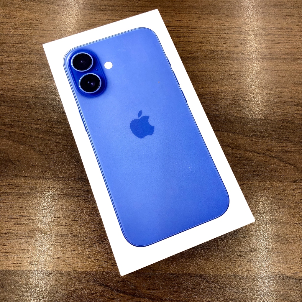 au/SIMロック解除 iPhone16 128GB ウルトラマリン MYDU3J/A