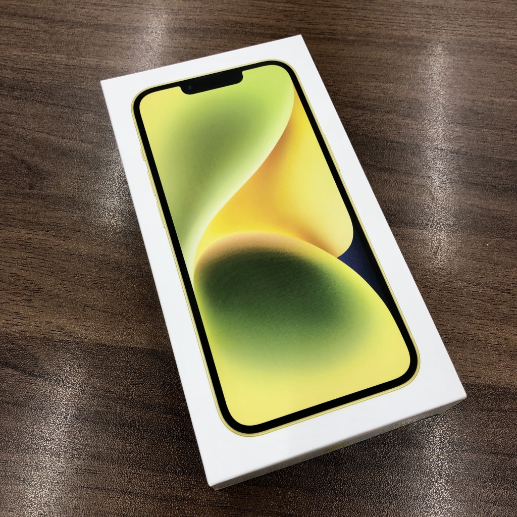 au/SIMロック解除 iPhone14 128GB イエロー MR3Q3J/A