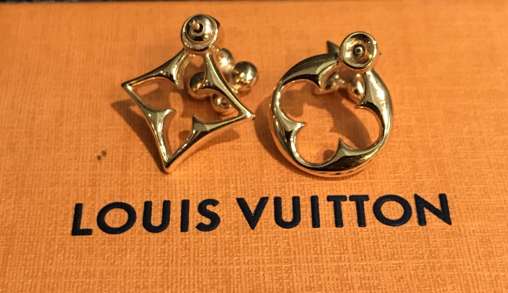 ルイヴィトン LV フラワーグラム ピアス M00770