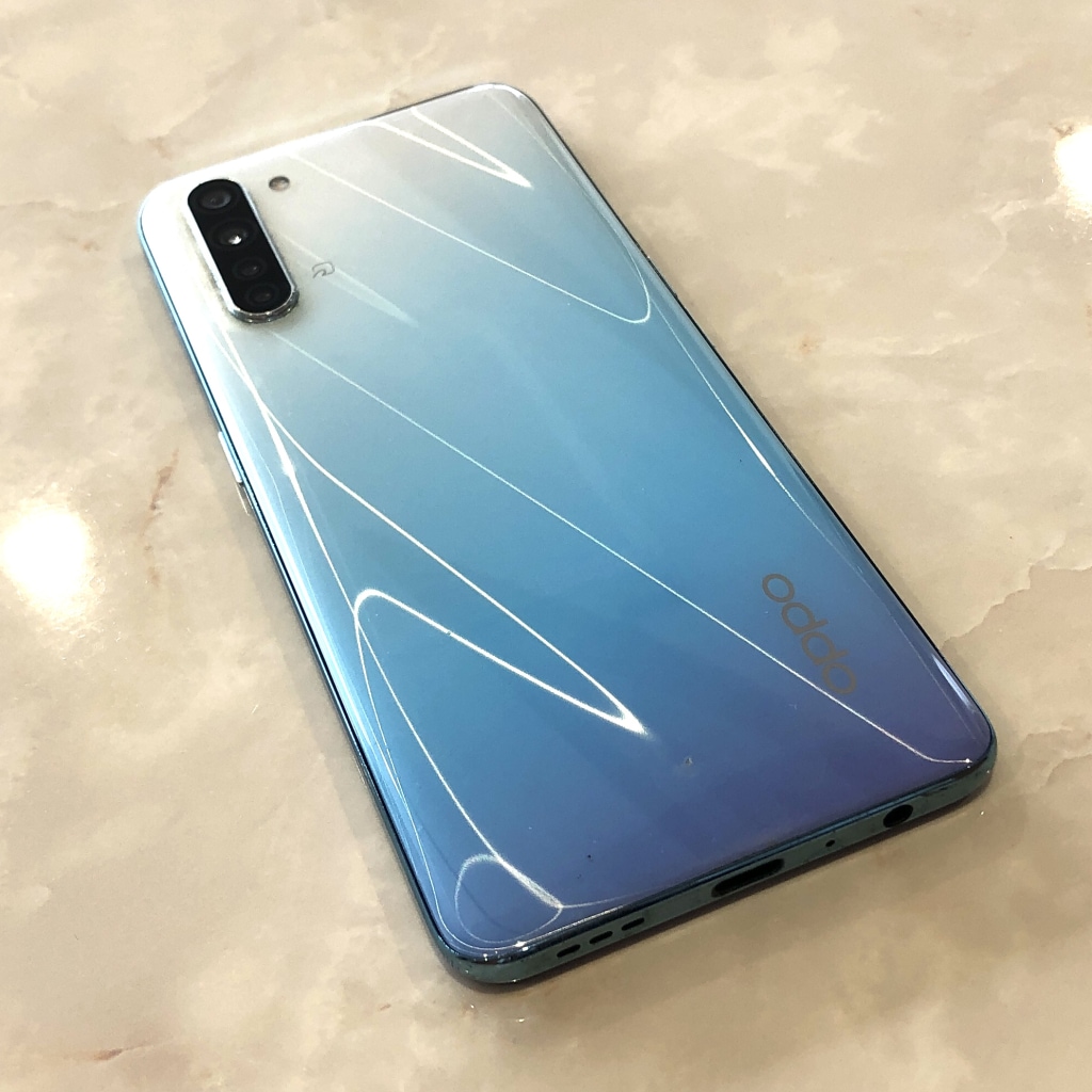 SIMロック解除(UQmobile) OPPO Reno3 A ホワイト 6GB 128GB CPH2013