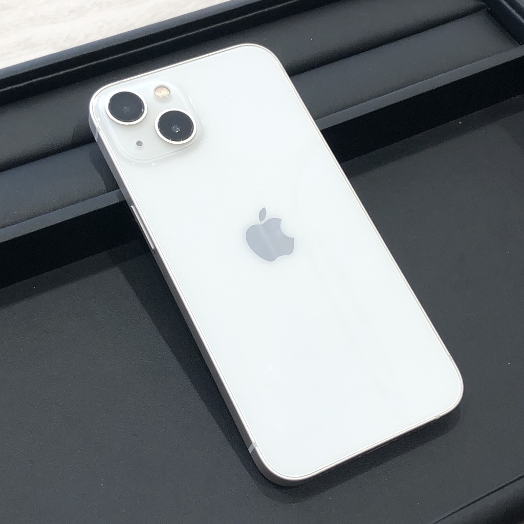SIMロック解除(au)	iPhone13 128GB スターライト MLND3J/A