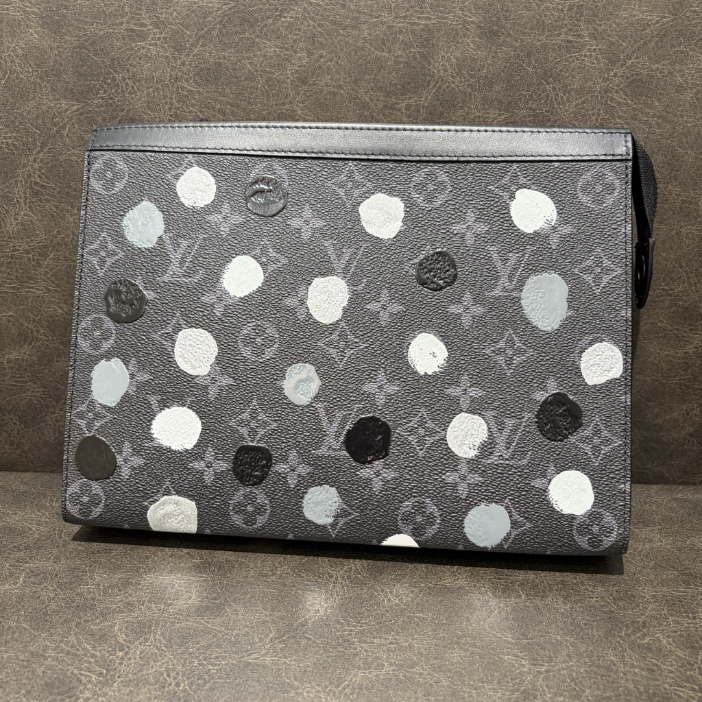 ルイヴィトン LV×YK ポシェットヴォワヤージュ M81934 草間彌生