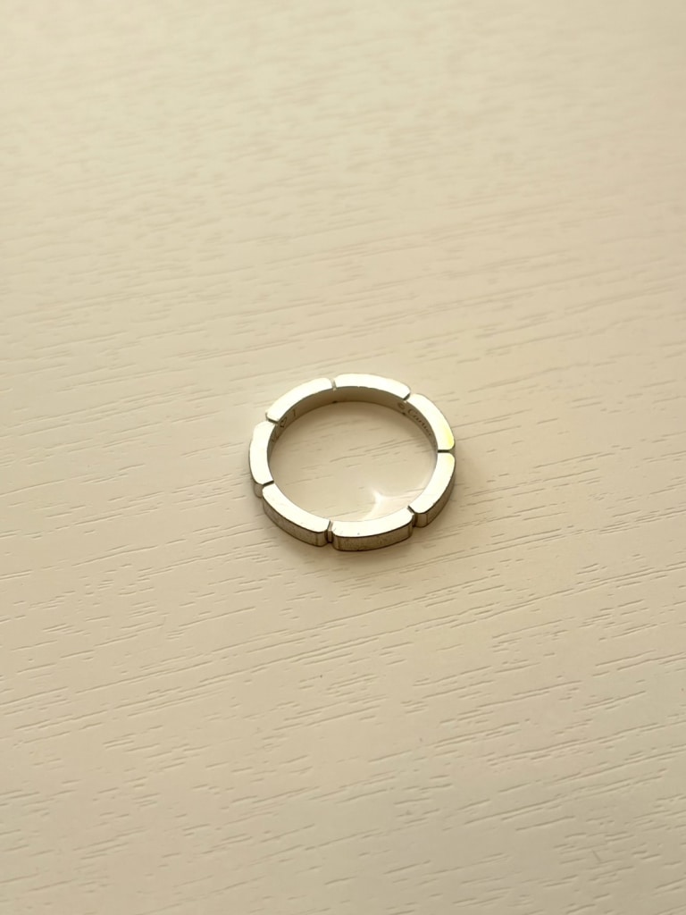 カルティエ ラニエール 750WG リング
