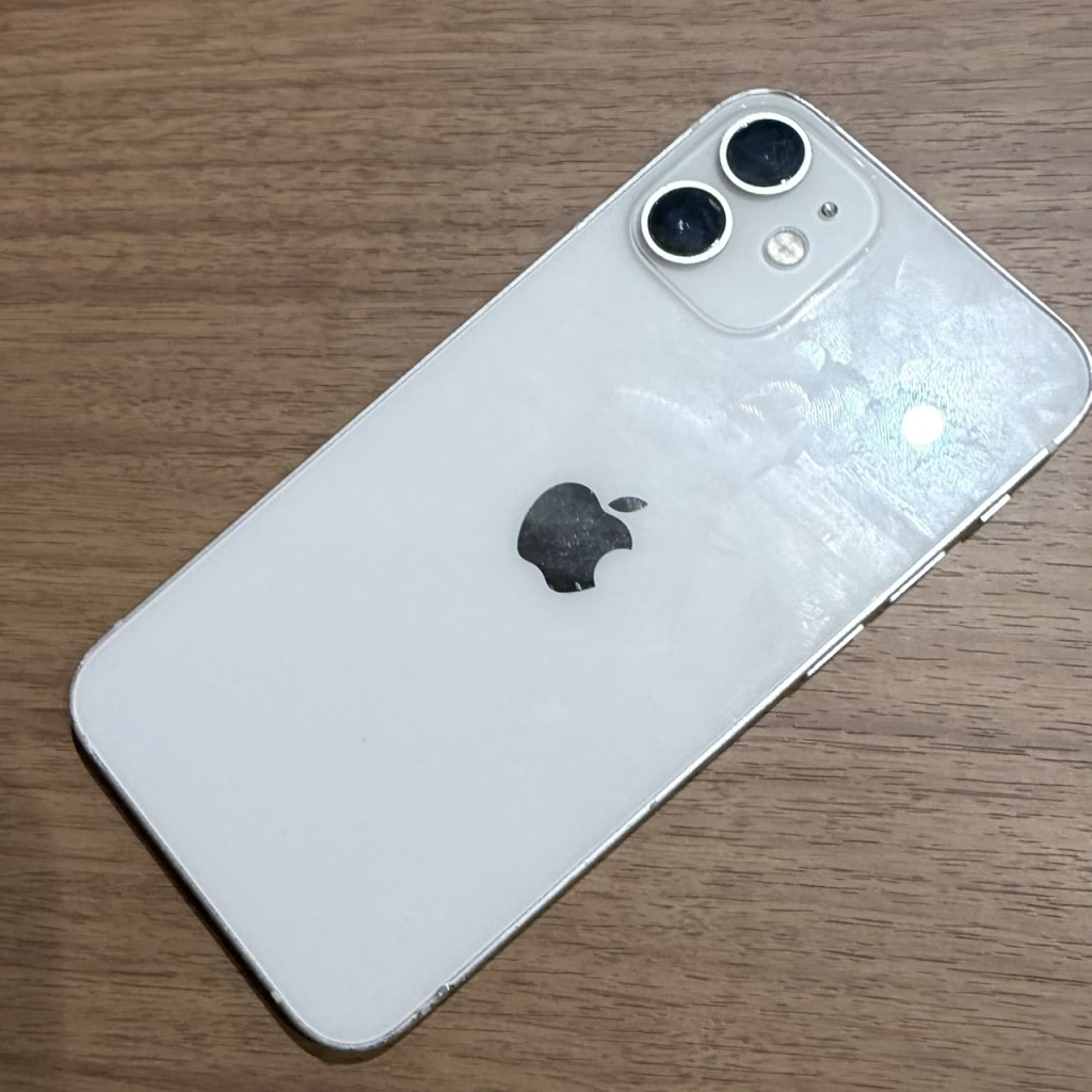 SIMロック解除(Softbank)iPhone12 ｍini 128GB ホワイト NGDM3J/A