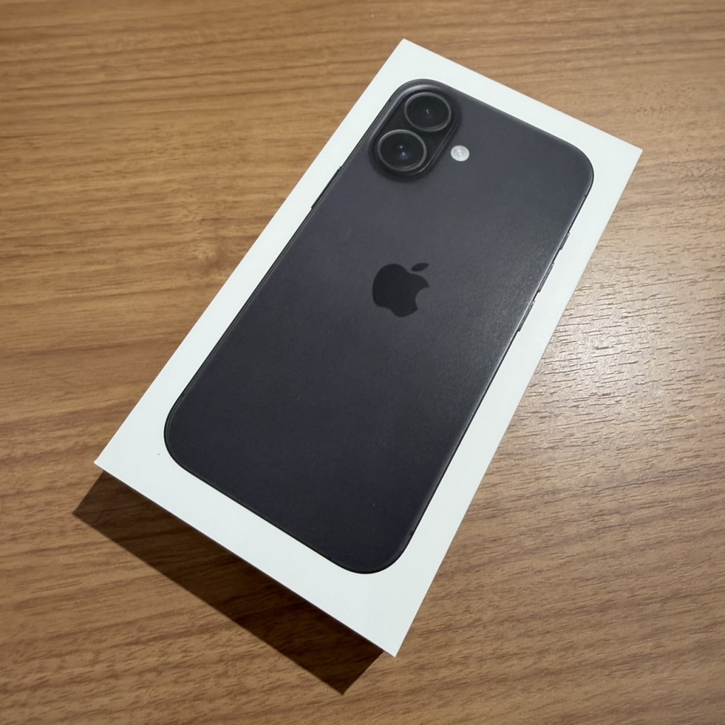 国内版SIMフリー iPhone16 128GB ブラック MYDQ3J/A