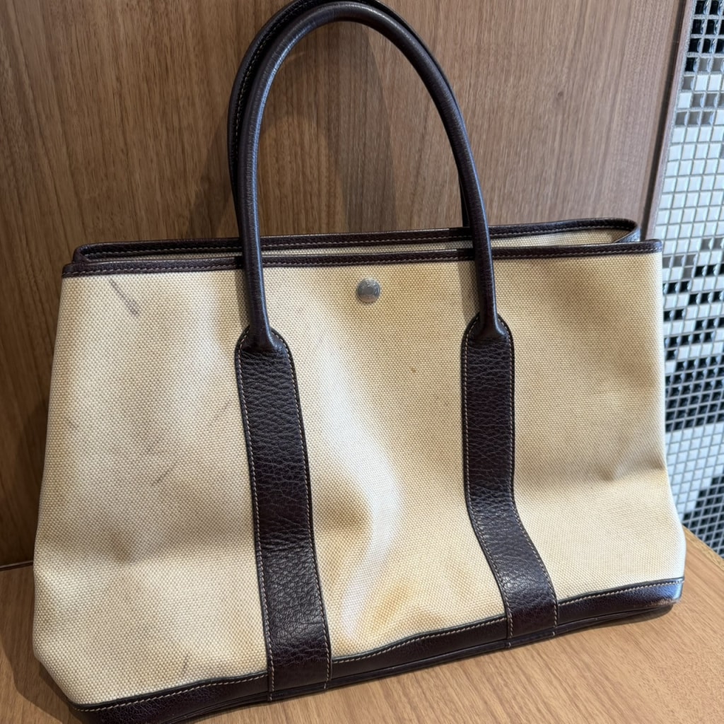 エルメス ガーデンパーティMM トワルアッシュ