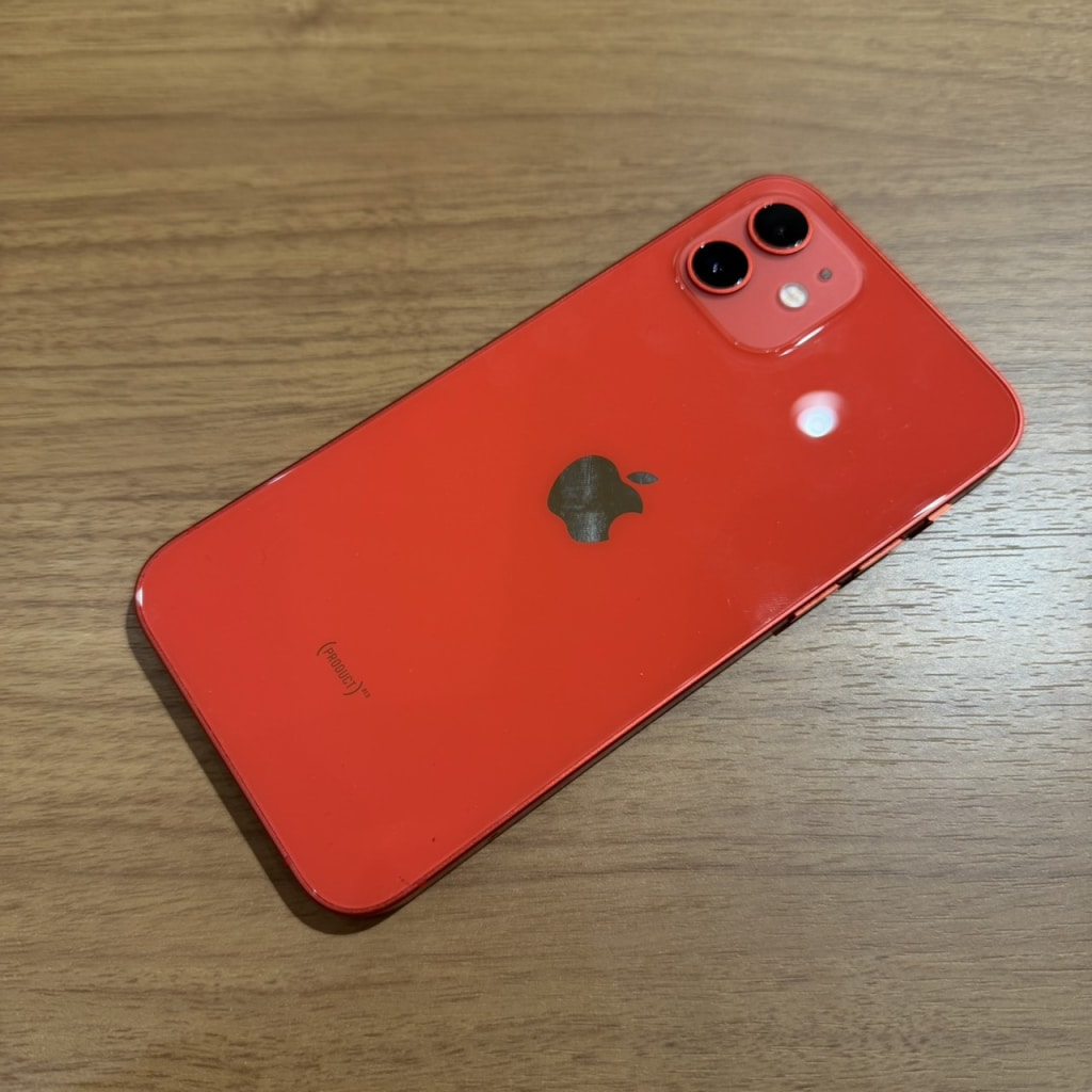 SIMロック解除(au) iPhone12 128GB レッド MGHW3J/A