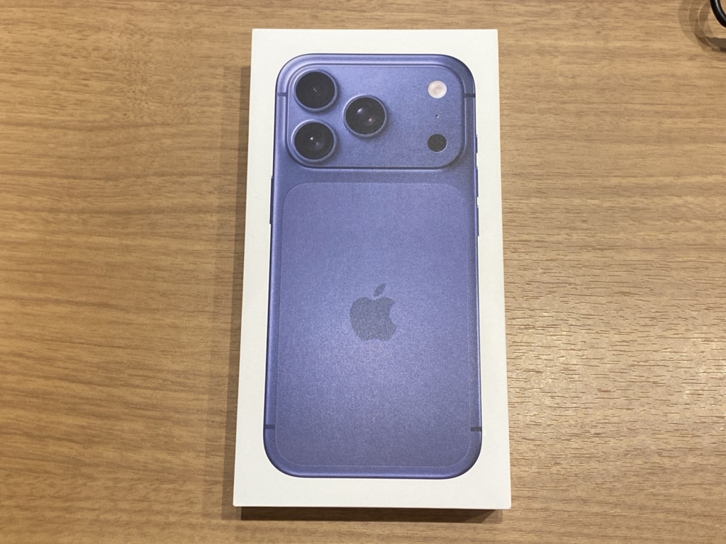 国内版SIMフリー iPhone 17 Pro 512GB ディープブルー MG8C4J/A