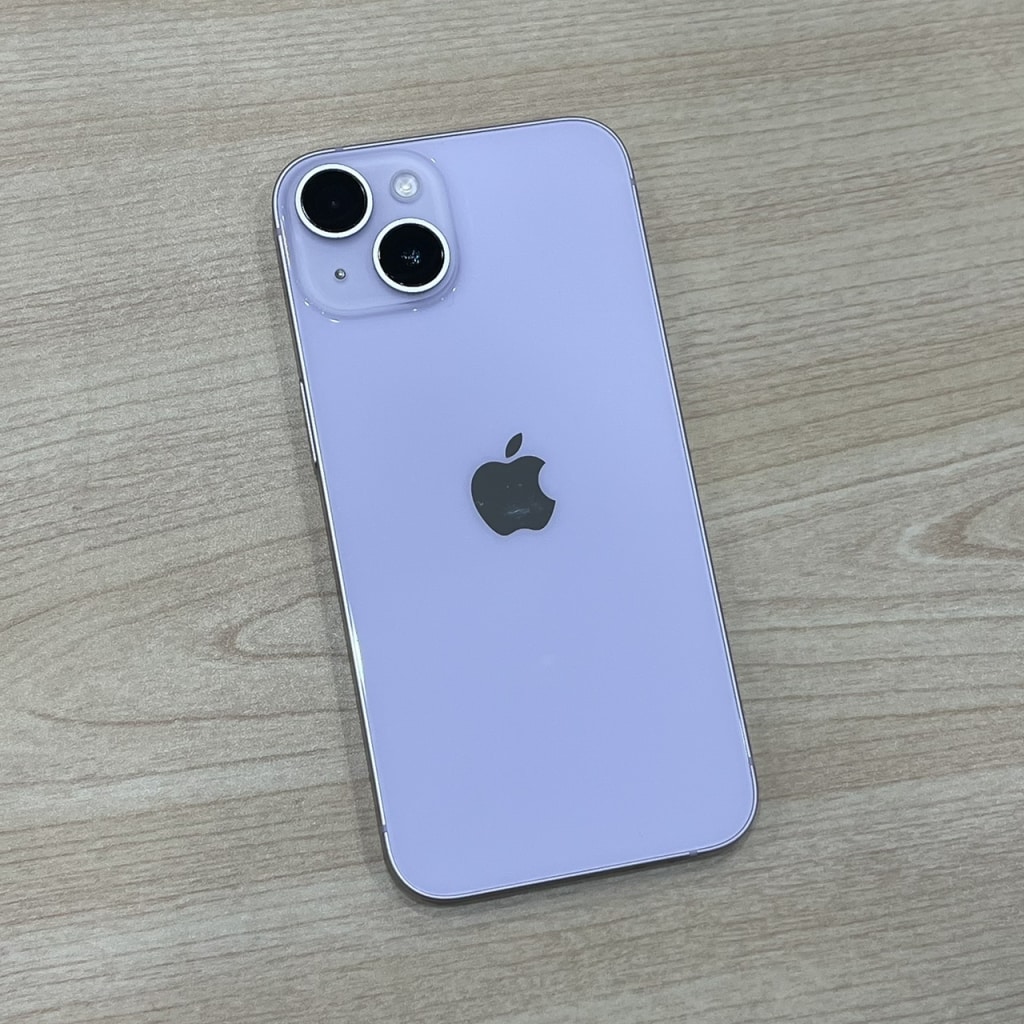 SIMロック解除(docomo) iPhone14 128GB パープル MPUY3J/A