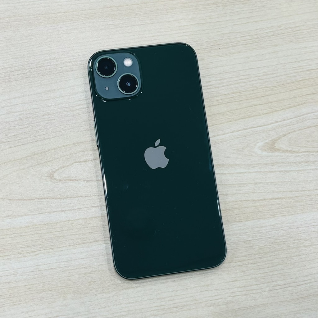 SIMロック解除(au) iPhone13 128GB グリーン MNGG3J/A