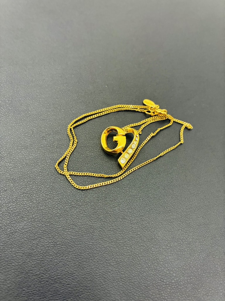 ジバンシィ Gロゴ メッキ ネックレス