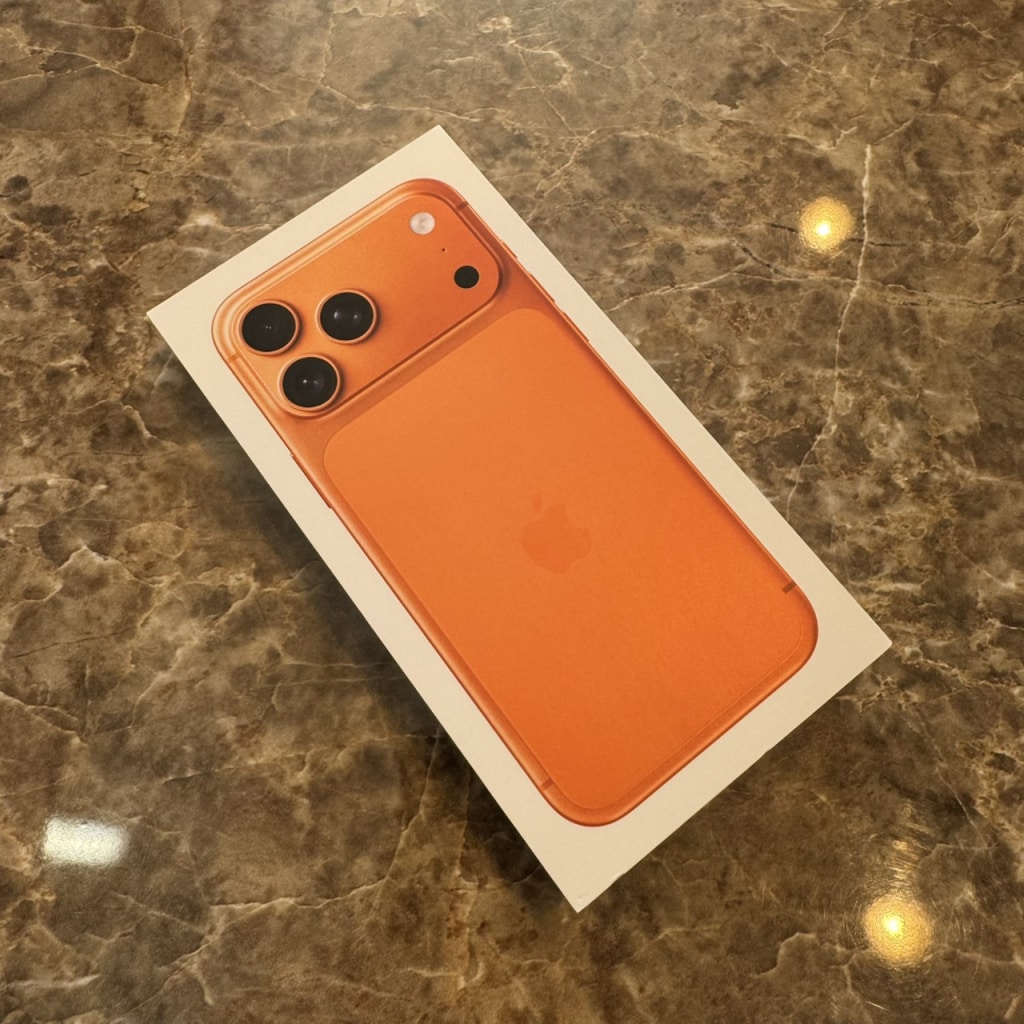 国内版SIMフリー iPhone17ProMax 1TB コズミックオレンジ MFYG4J/A