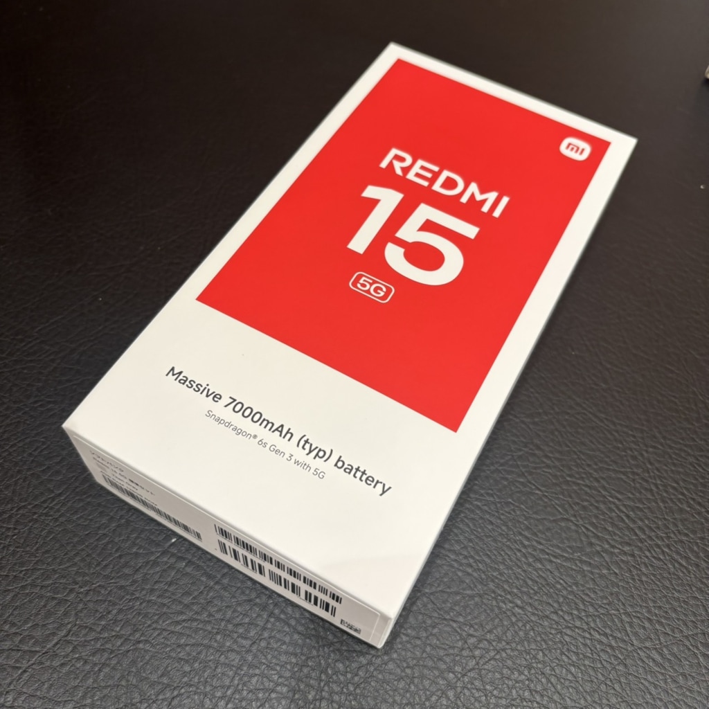 SIMロック解除(Softbank) Xiaomi Redmi 15 5G