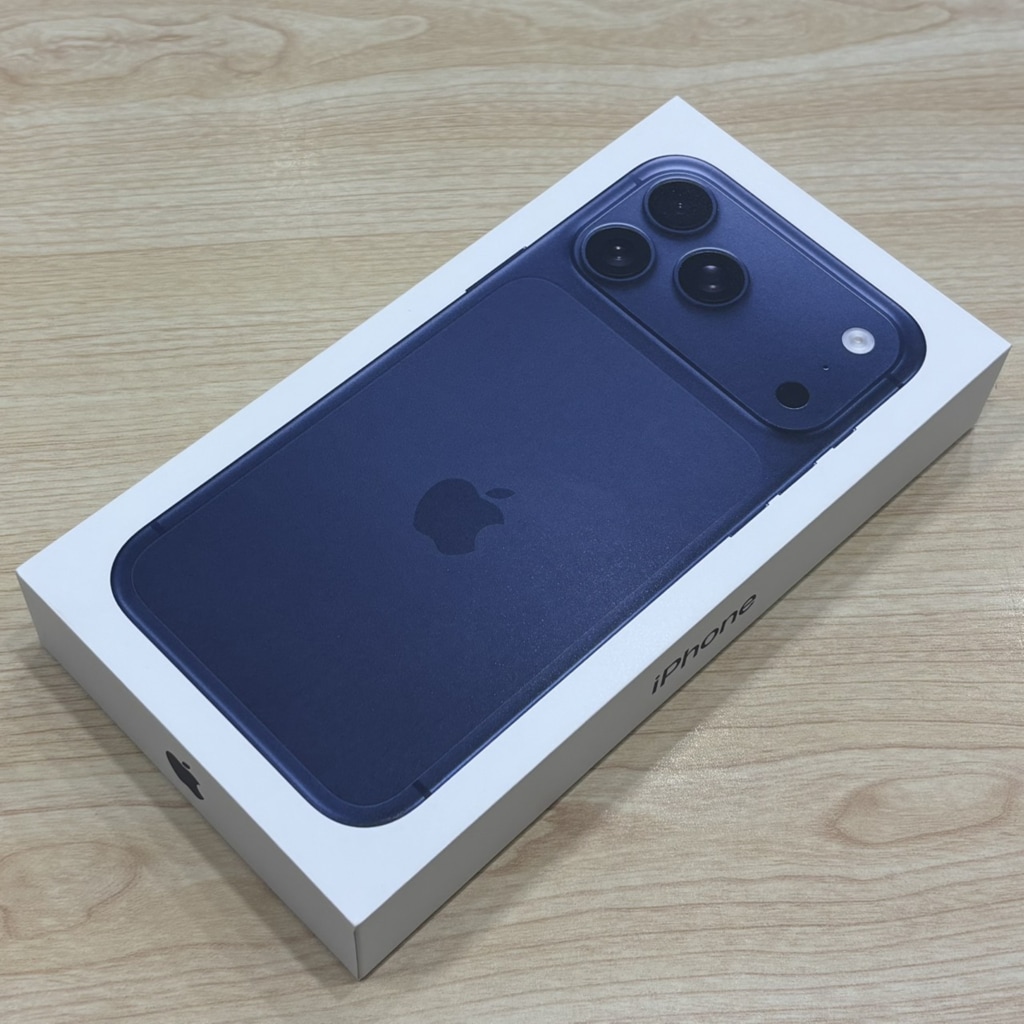 SIMロック解除(au) iPhone17 Pro Max 512GB ディープブルー MFYE4J/A
