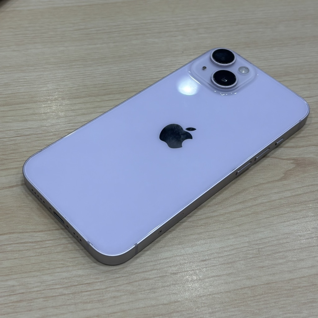 SIMロック解除(au) iPhone14 128GB パープル MPUY3J/A