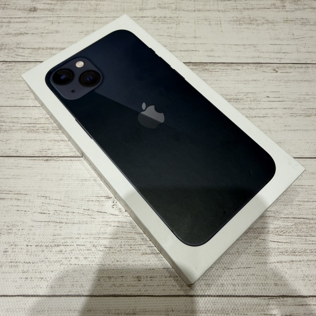 SIMロック解除(docomo)iPhone13 128GB ミッドナイト MLNC3J/A