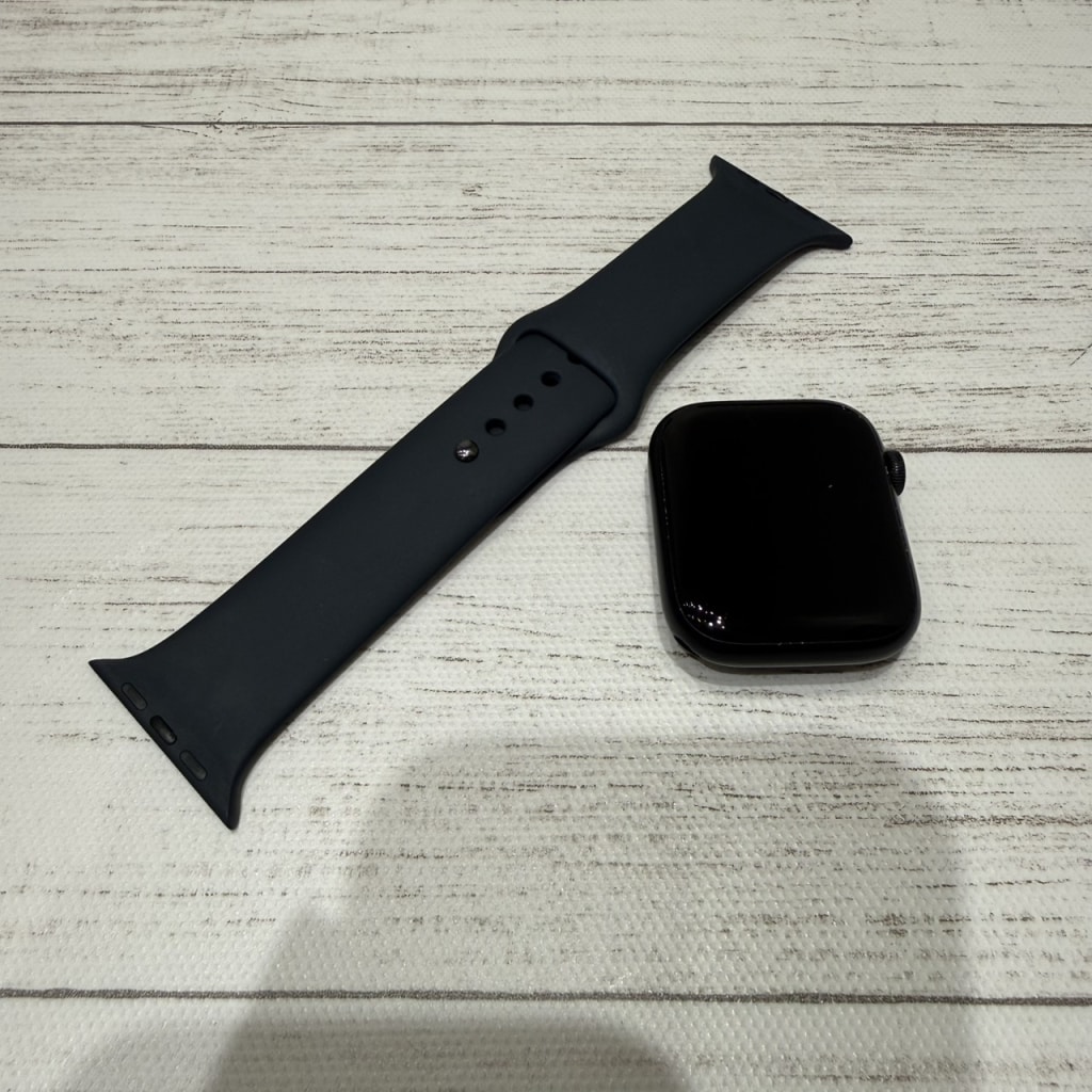 Apple Watch Series7 45mm GPS ミッドナイトアルミニウム MKN53J/A