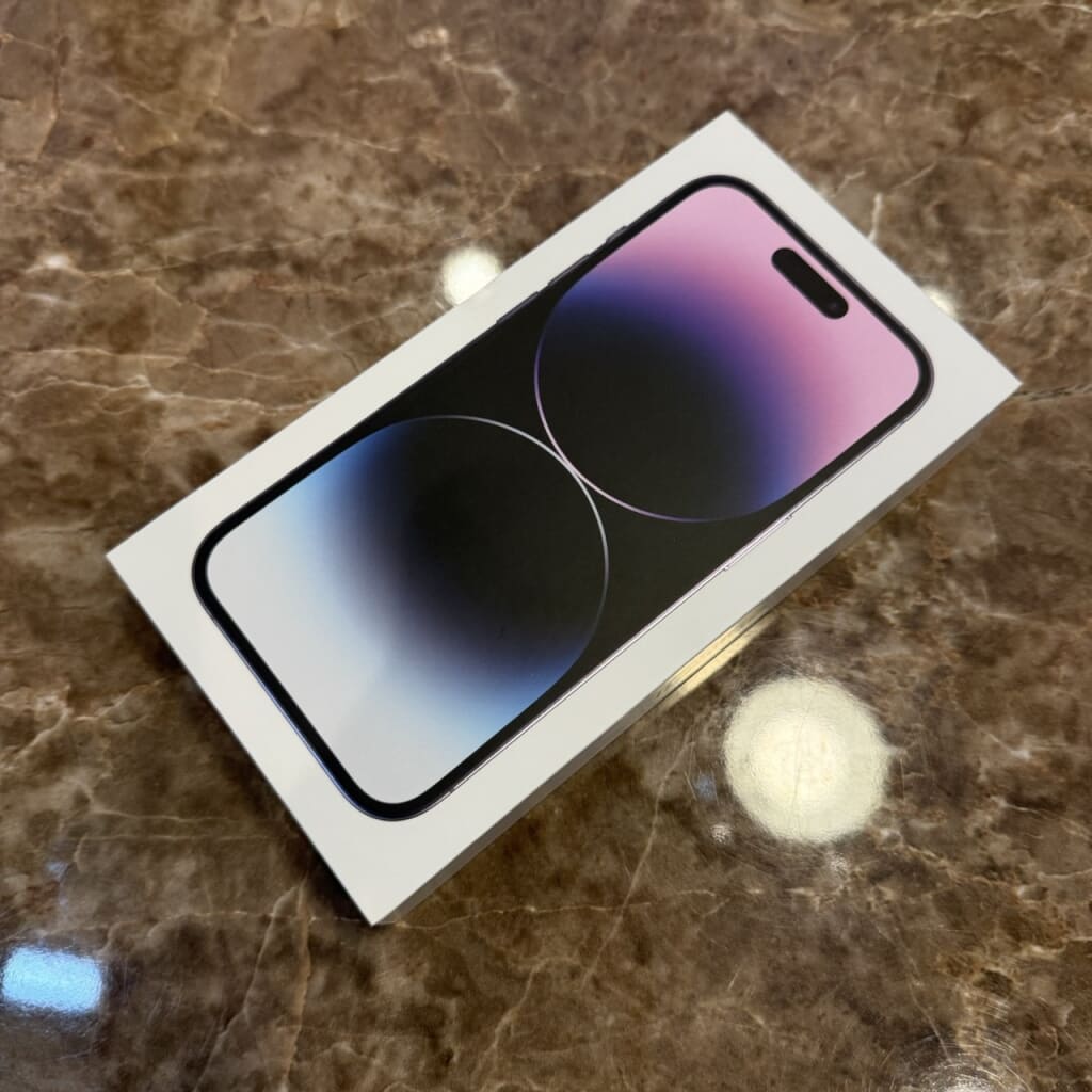 国内版SIMフリー iPhone14Pro 512GB ディープパープル MQ283J/A