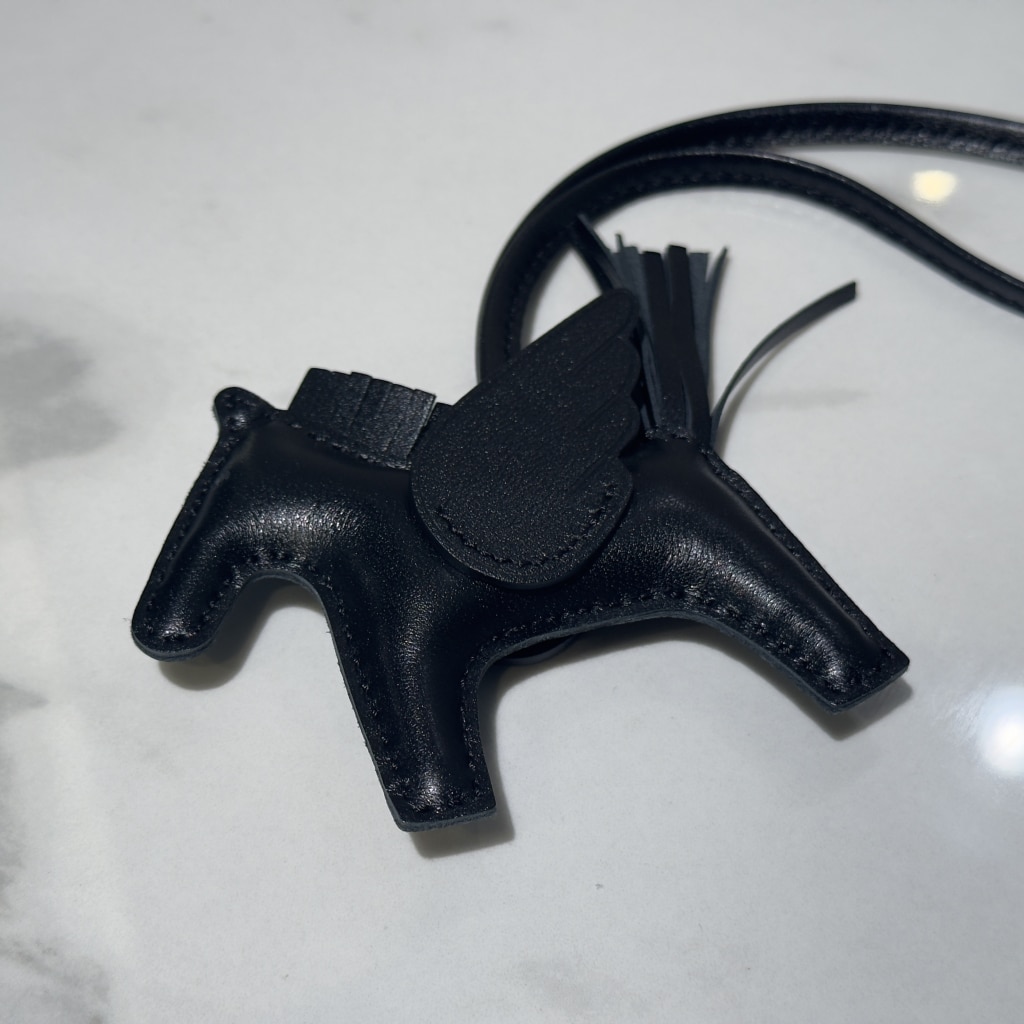 HERMES エルメス ロデオPM ペガサス ソーブラック