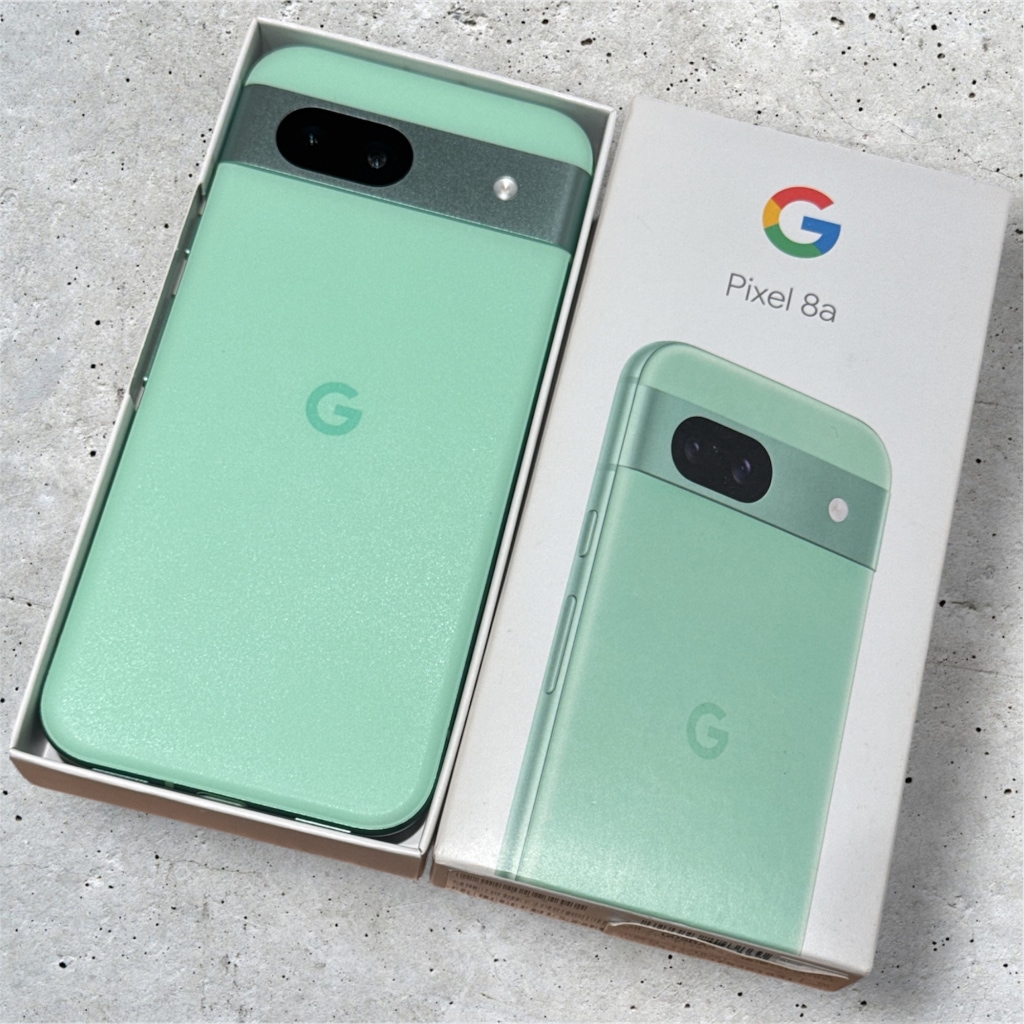 SIMロック解除(Softbank) Google Pixel 8a G576D アロエ 残有