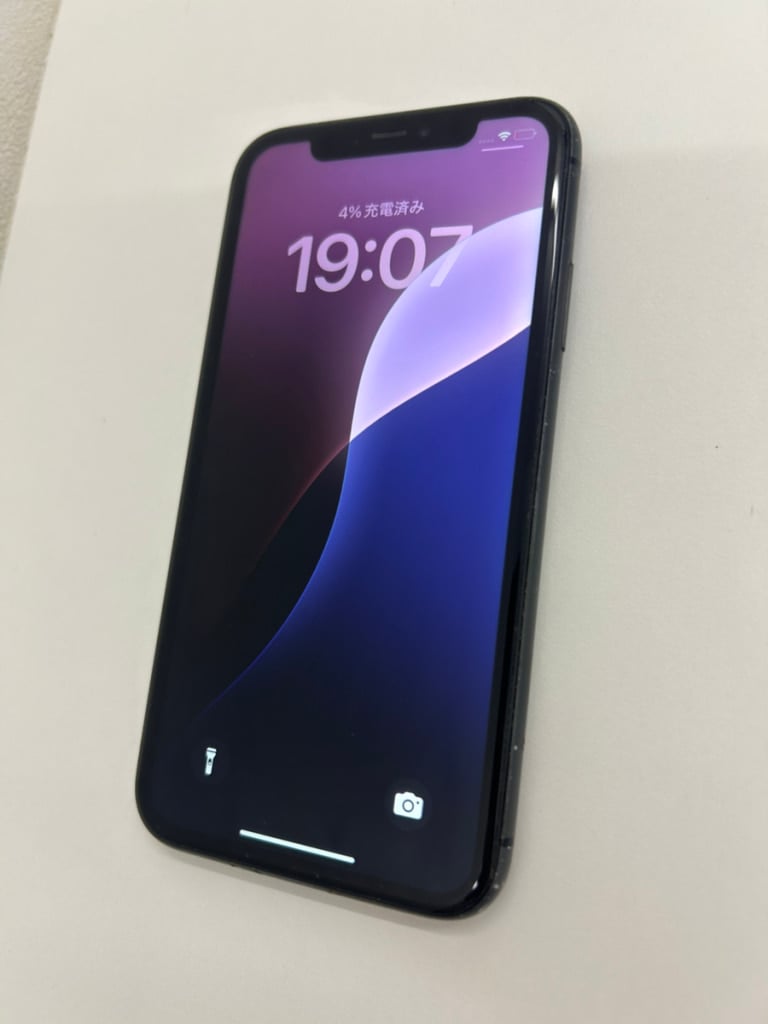 SIMロック解除(Softbank)iPhone11 128GB ブラック MWM02J/A