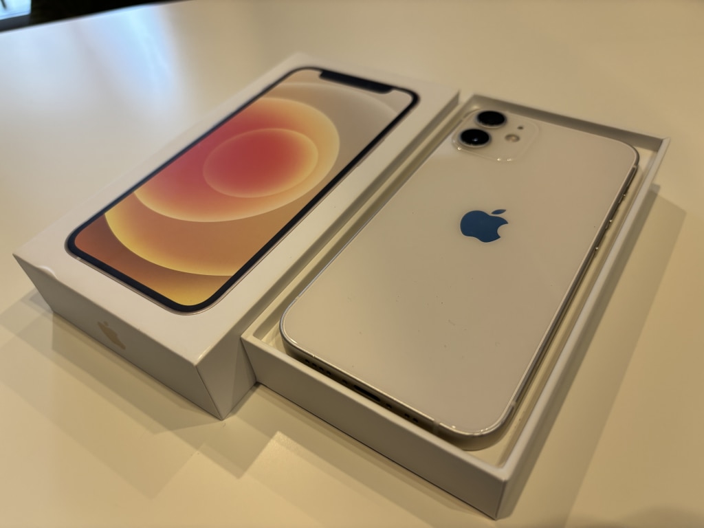 SIMロック解除(docomo)iPhone12mini 128GB ホワイト MGDM3J/A
