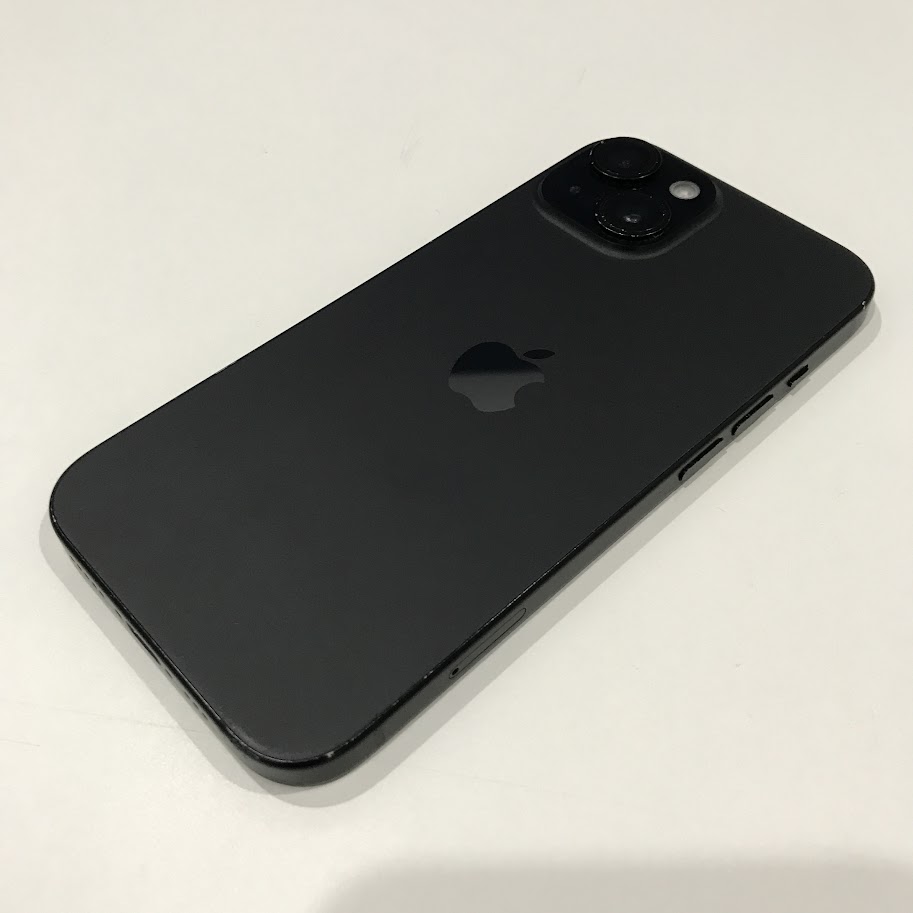 SIMロック解除(docomo)iPhone15 128GB ブラック MTMH3J/A
