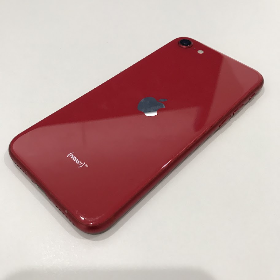 SIMロック解除(au)iPhoneSE2 64GB レッド MHGR3J/A