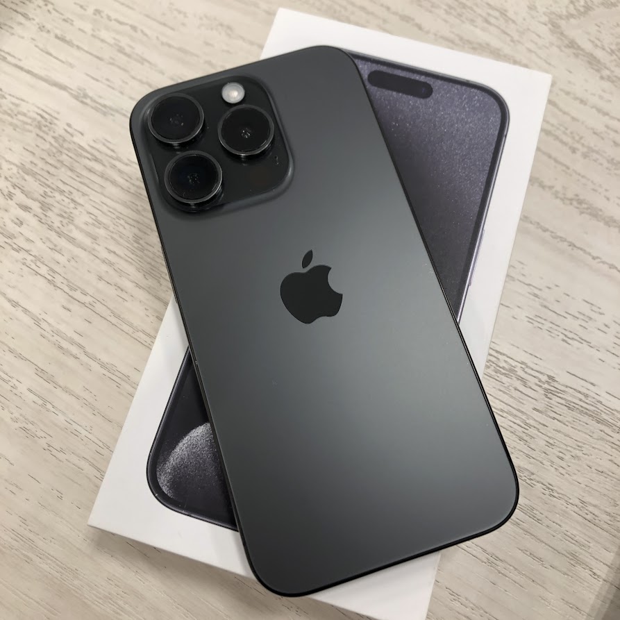 国内版SIMフリー iPhone15 Pro 256GB ブラックチタニウム MTUC3J/A