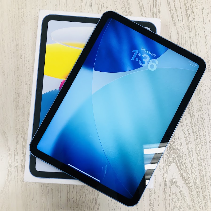 Apple iPad 10.9インチ 第10世代 Wi-Fi 256GB ブルー MPQ93J/A