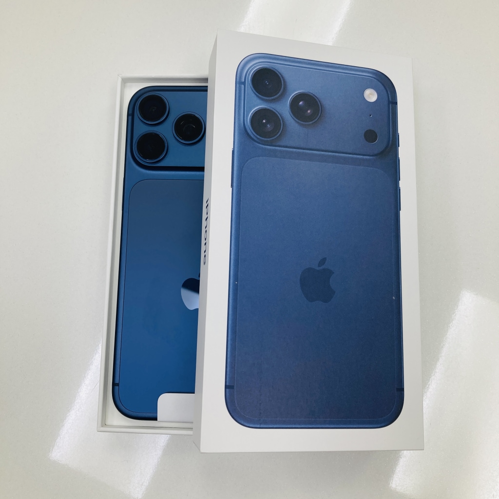 国内版SIMフリー iPhone17 Pro Max 256GB ディープブルー MFYA4J/A