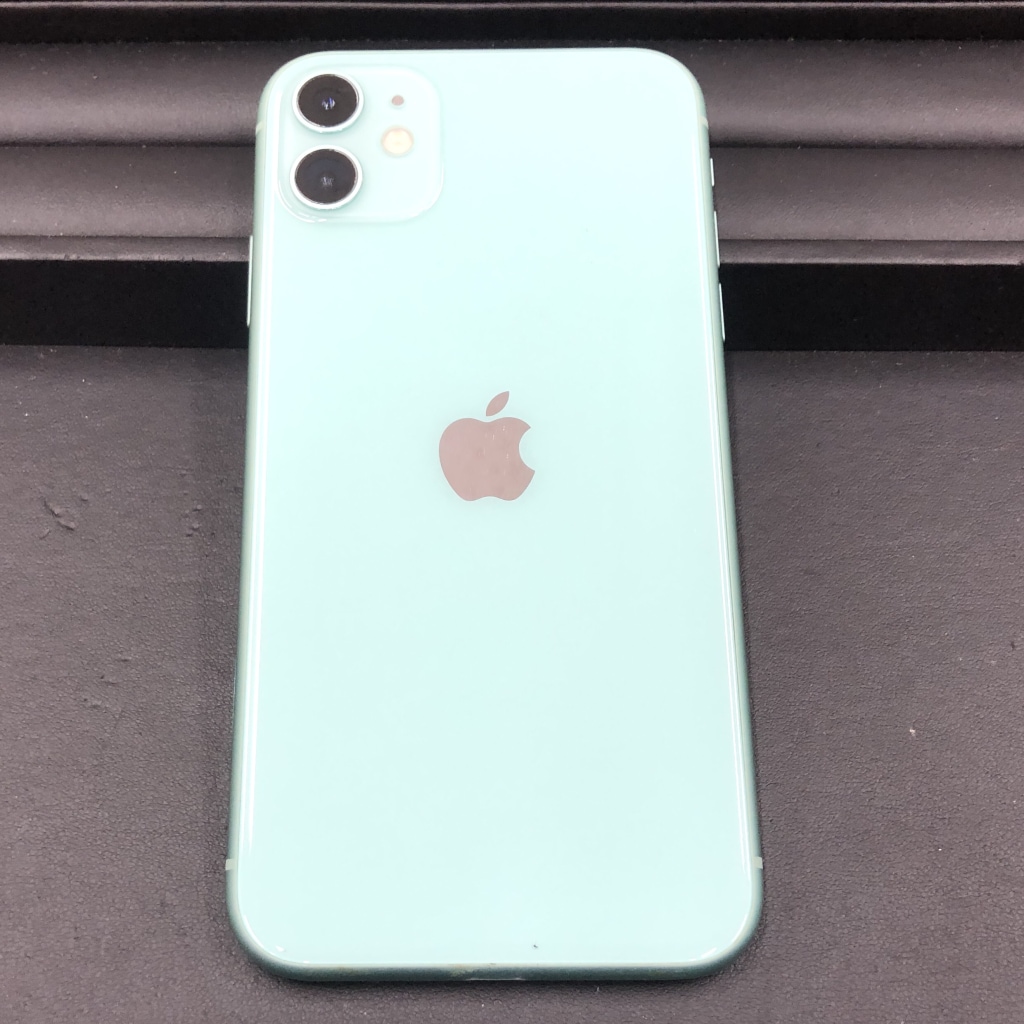 SIMロック解除(au)	iPhone11 128GB グリーン MWM62J/A