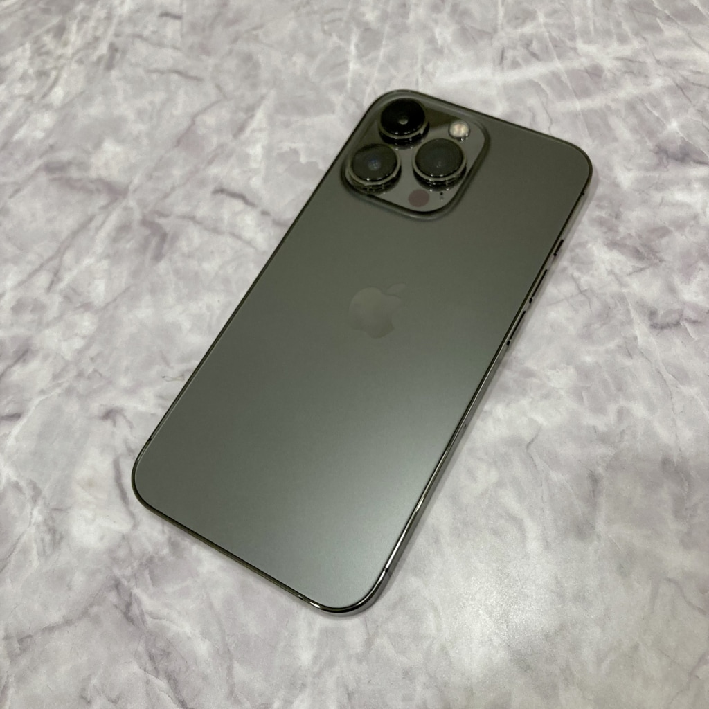 SIMロック解除/Softbank iPhone13Pro 256GB グラファイト MLUN3J/A