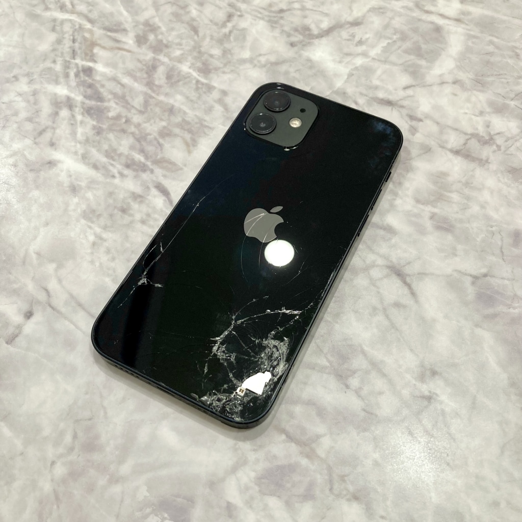 SIMロック解除/Softbank iPhone12 128GB ブラック MGHU3J/A