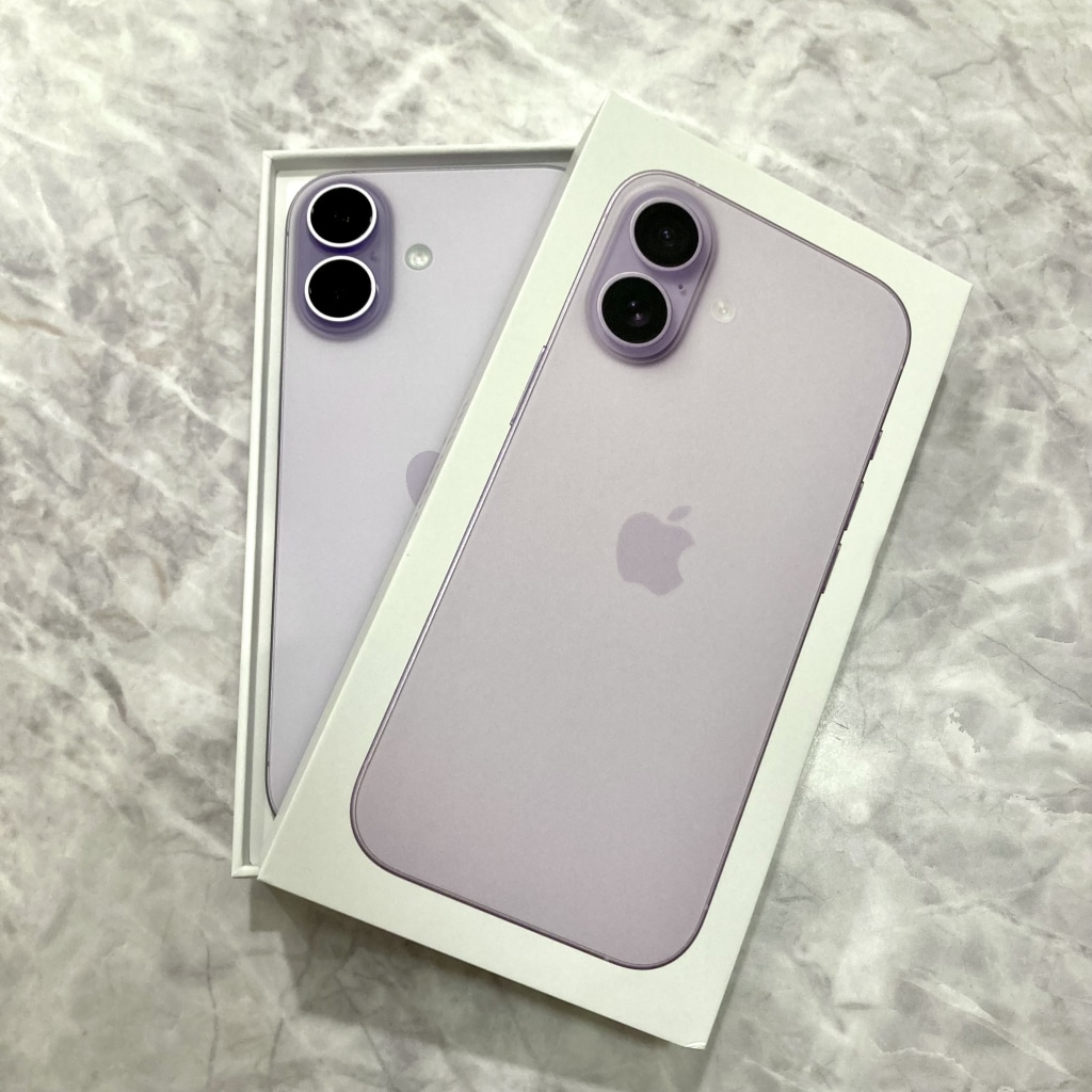 SIMロック解除(Softbank) iPhone17 256GB ラベンダー MG6A4J/A