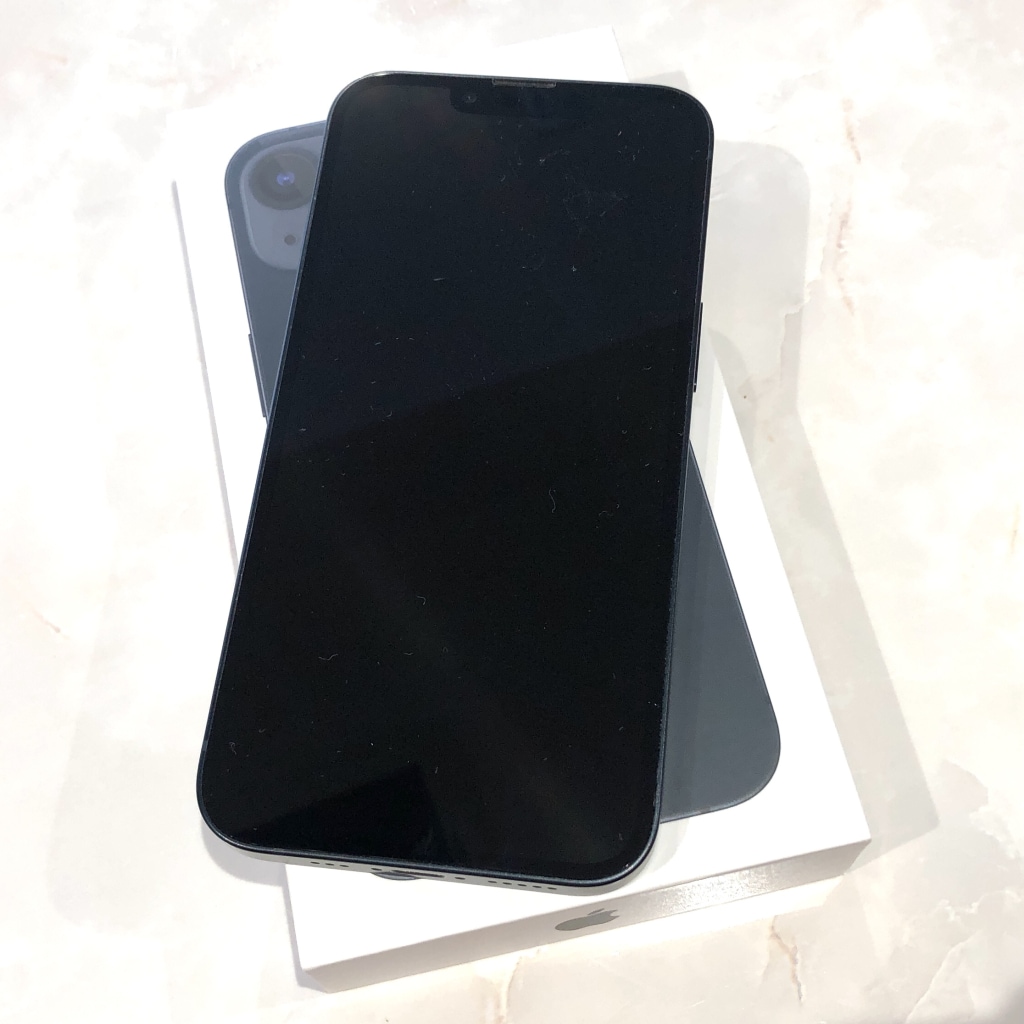 SIMロック解除(Softbank) iPhone13 128GB ミッドナイト MLNC3J/A