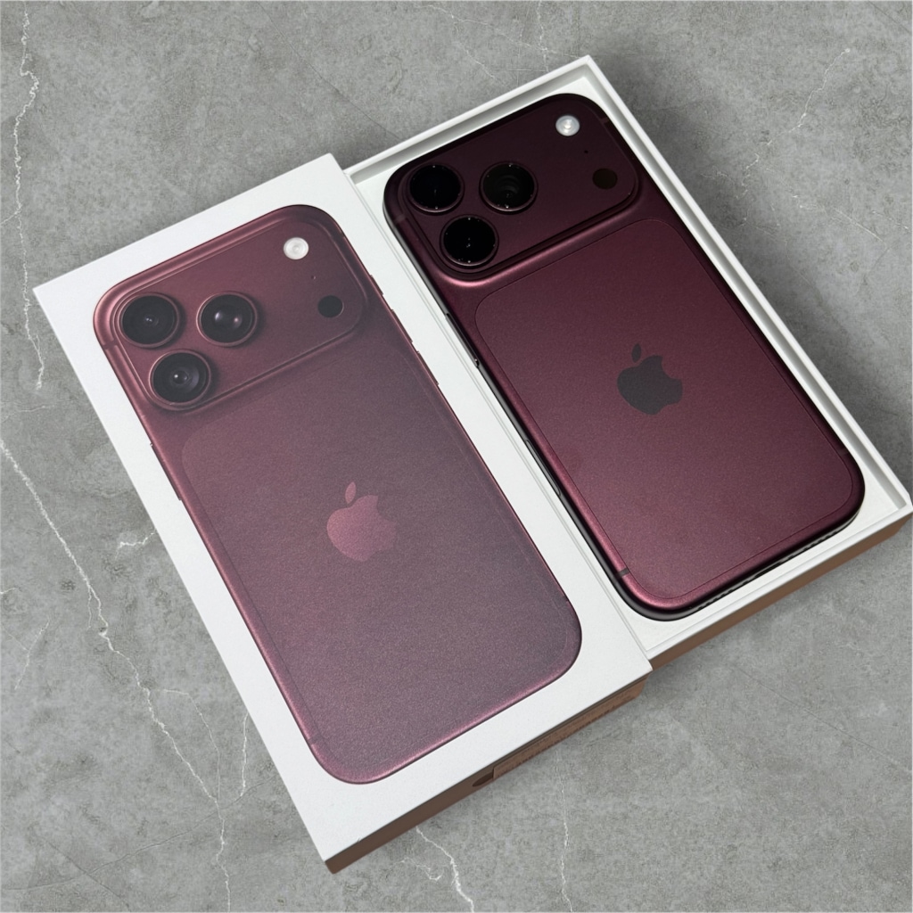 softbank iPhone18 Pro 256GB バーガンディ MJR74J/A △判定