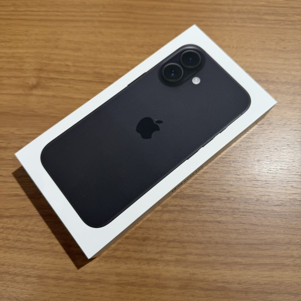 国内版SIMフリー iPhone16 128GB ブラック MYDQ3J/A