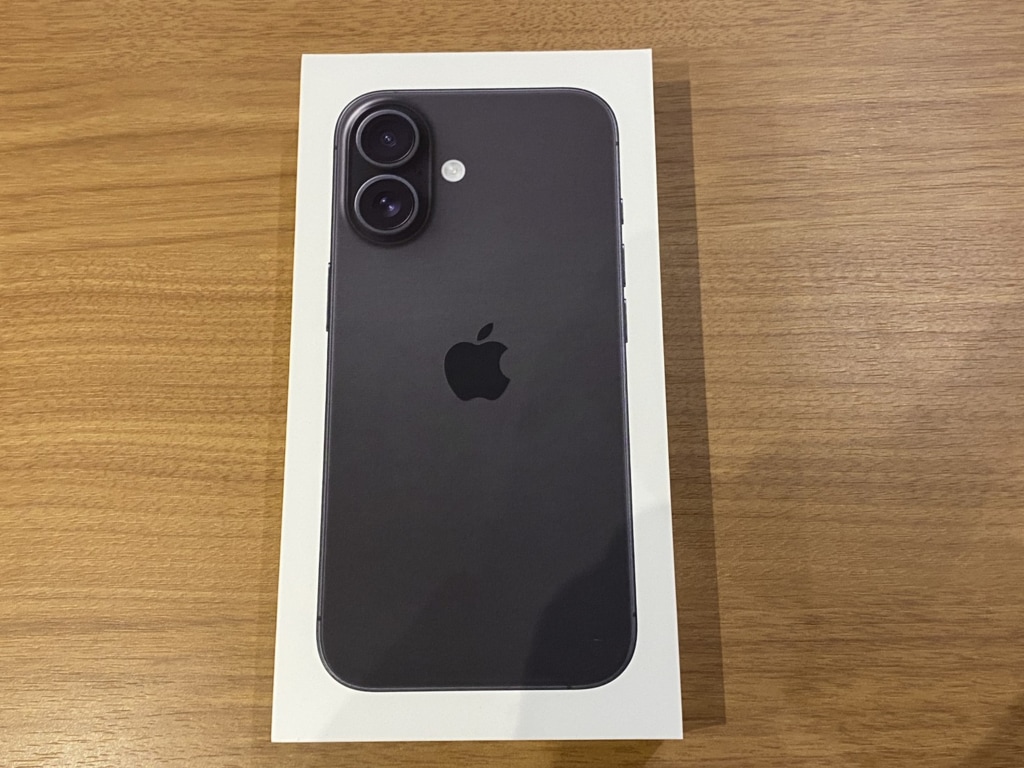 国内版SIMフリー iPhone16 128GB ブラック MYDQ3J/A