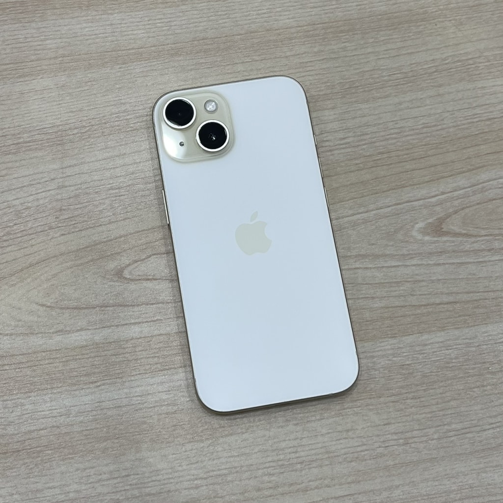 SIMロック解除(au) iPhone15 128GB イエロー MTMK3J/A