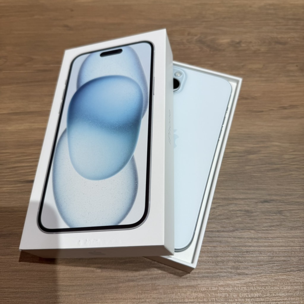 iPhone15Plus 128GB ブルー MU0D3J/A