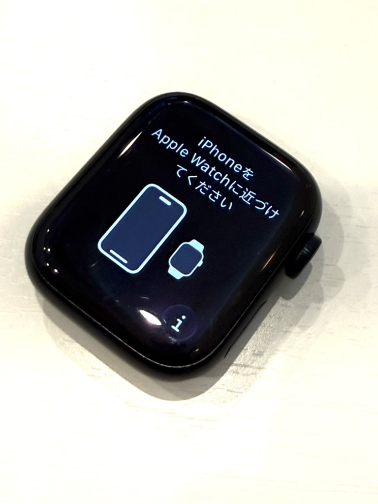 Apple Watch Nike Series7 41mm GPSモデル MKNL3J/A ミッドナイトアルミニウムケース/アンスラサイト ブラックNikeスポーツバンド