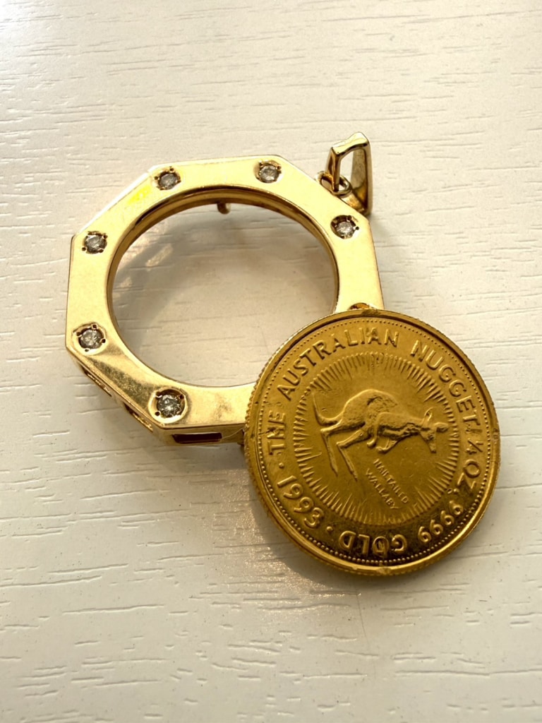 K24C K18枠 カンガルー金貨1/4oz