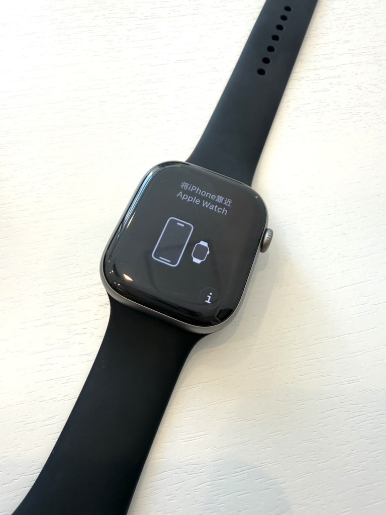 Apple Watch Series11 46mm GPSモデル スペースグレイアルミニウム ブラックスポーツバンド MEV44J/A