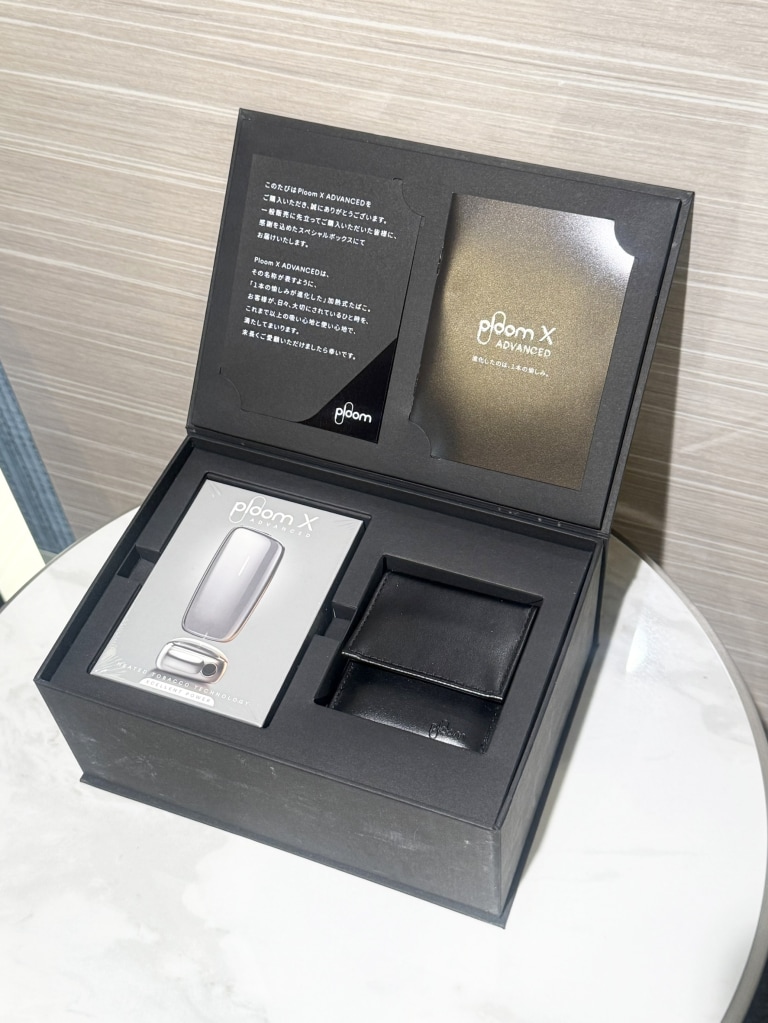 Ploom X ADVANCED ブラック スターターキット スペシャルボックス