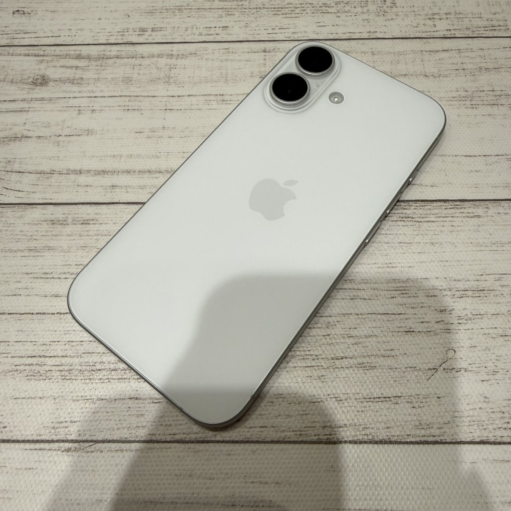 海外版SIMフリー iPhone16 256GB ホワイト MYF23CH/A