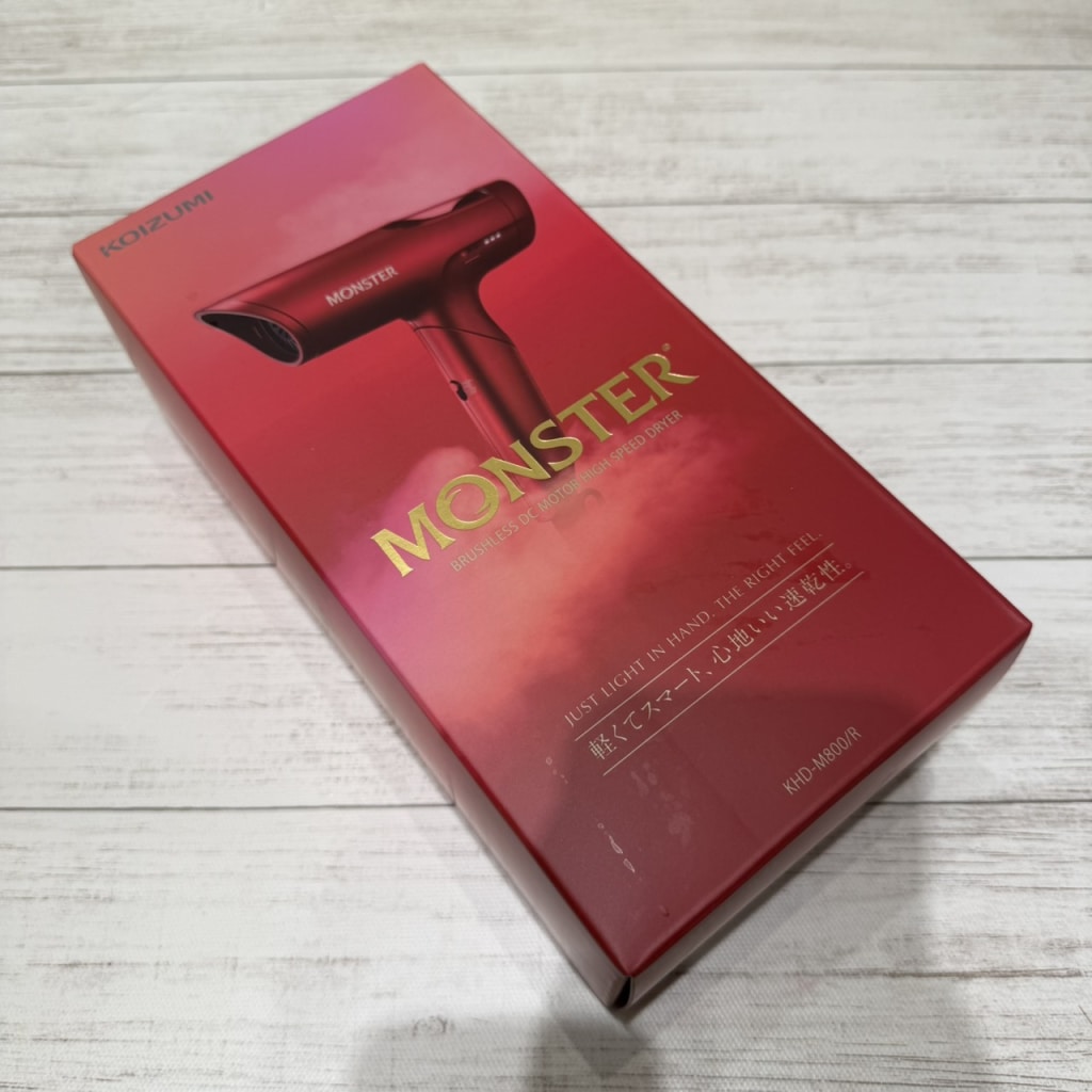 コイズミ MONSTER ハイスピードドライヤー KHD-M800/R